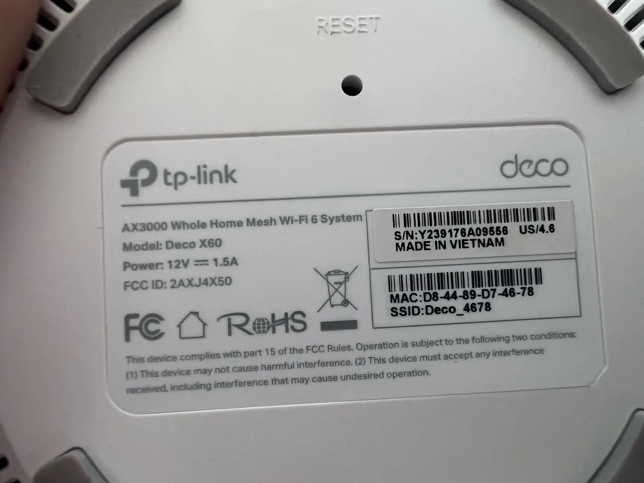 TP-Link Deco X60 AX3000 Whole Home Mesh Wi-Fi 6 System  - Foto 5