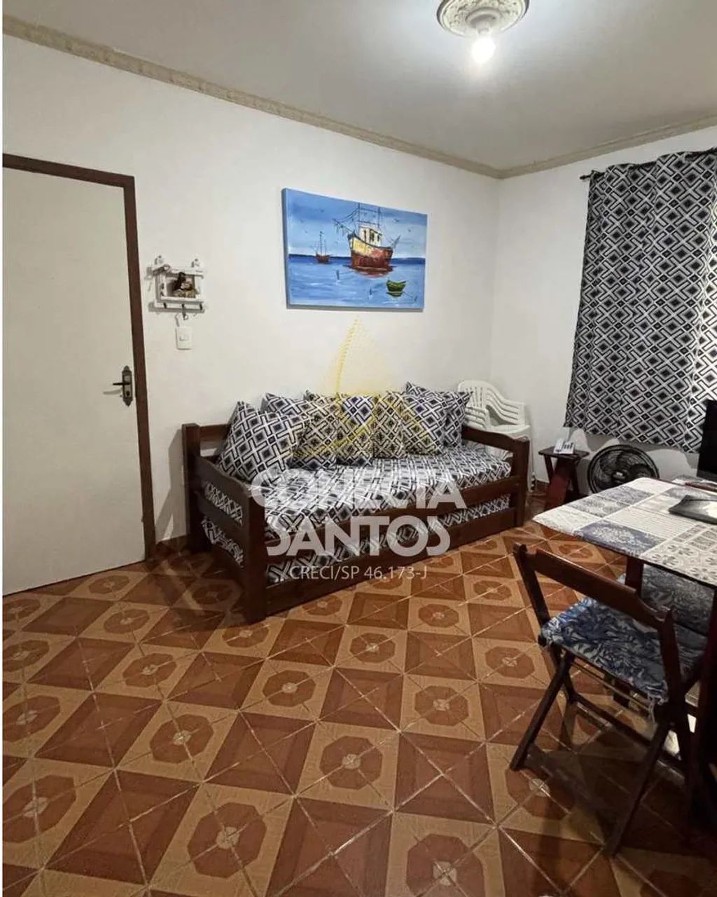 Apto 1 quarto, Tupi, Praia Grande, Cod: 2111