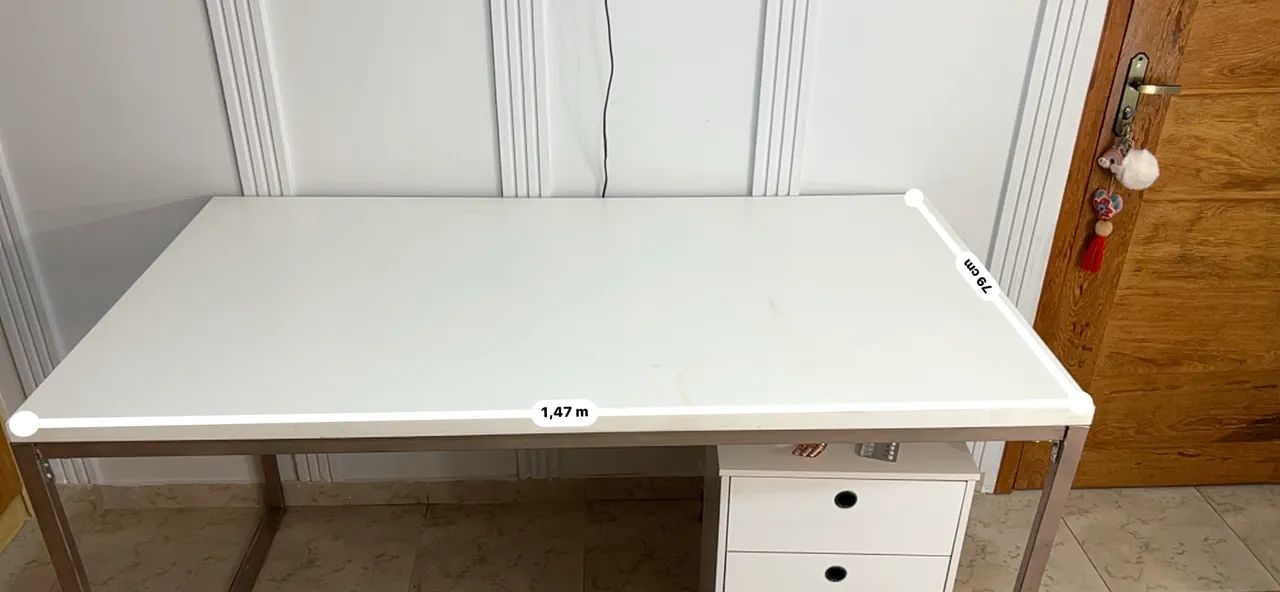 Mesa de MDF com metalon  - Foto 2