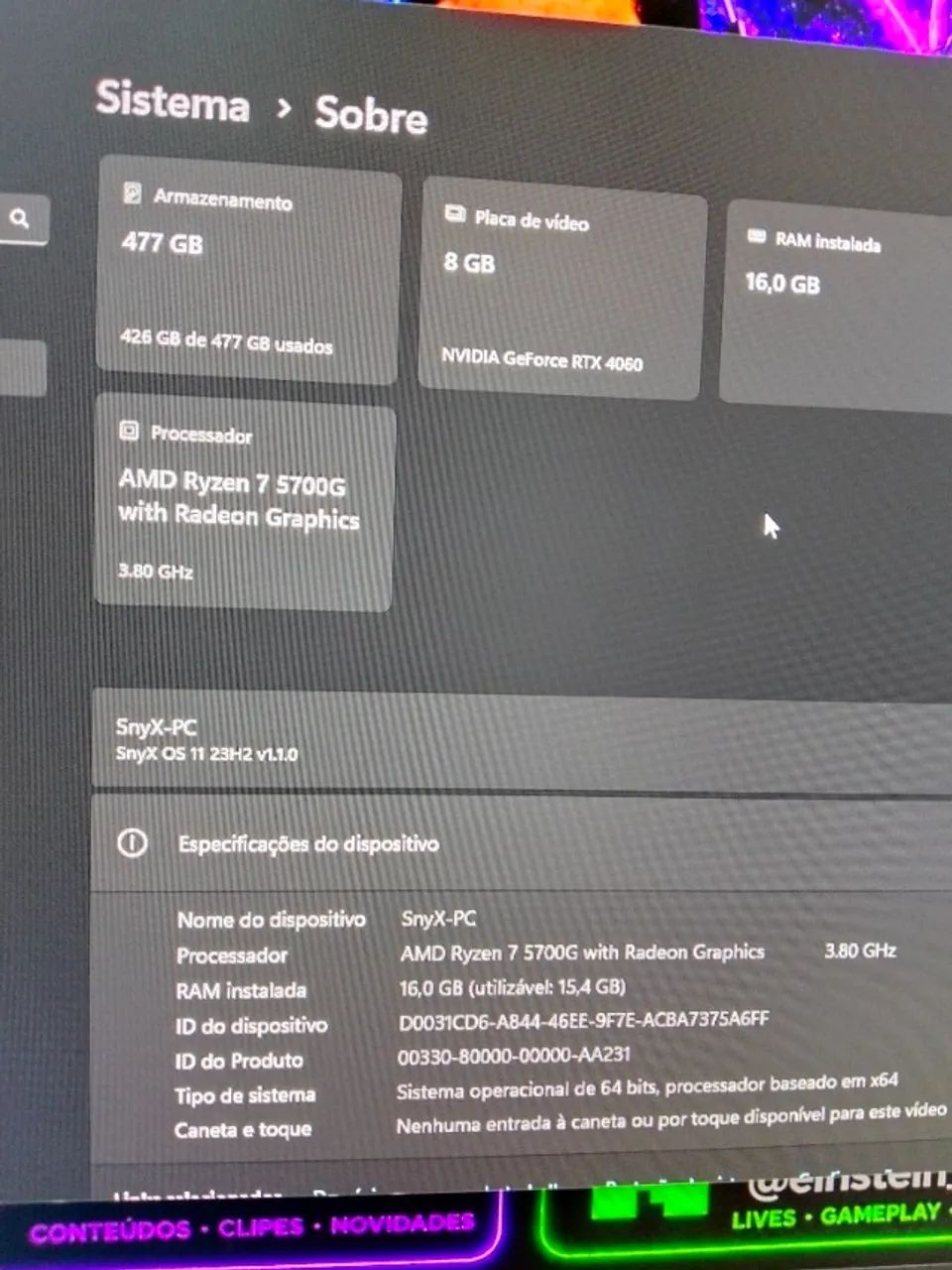 PC gamer Zerado - Foto 5