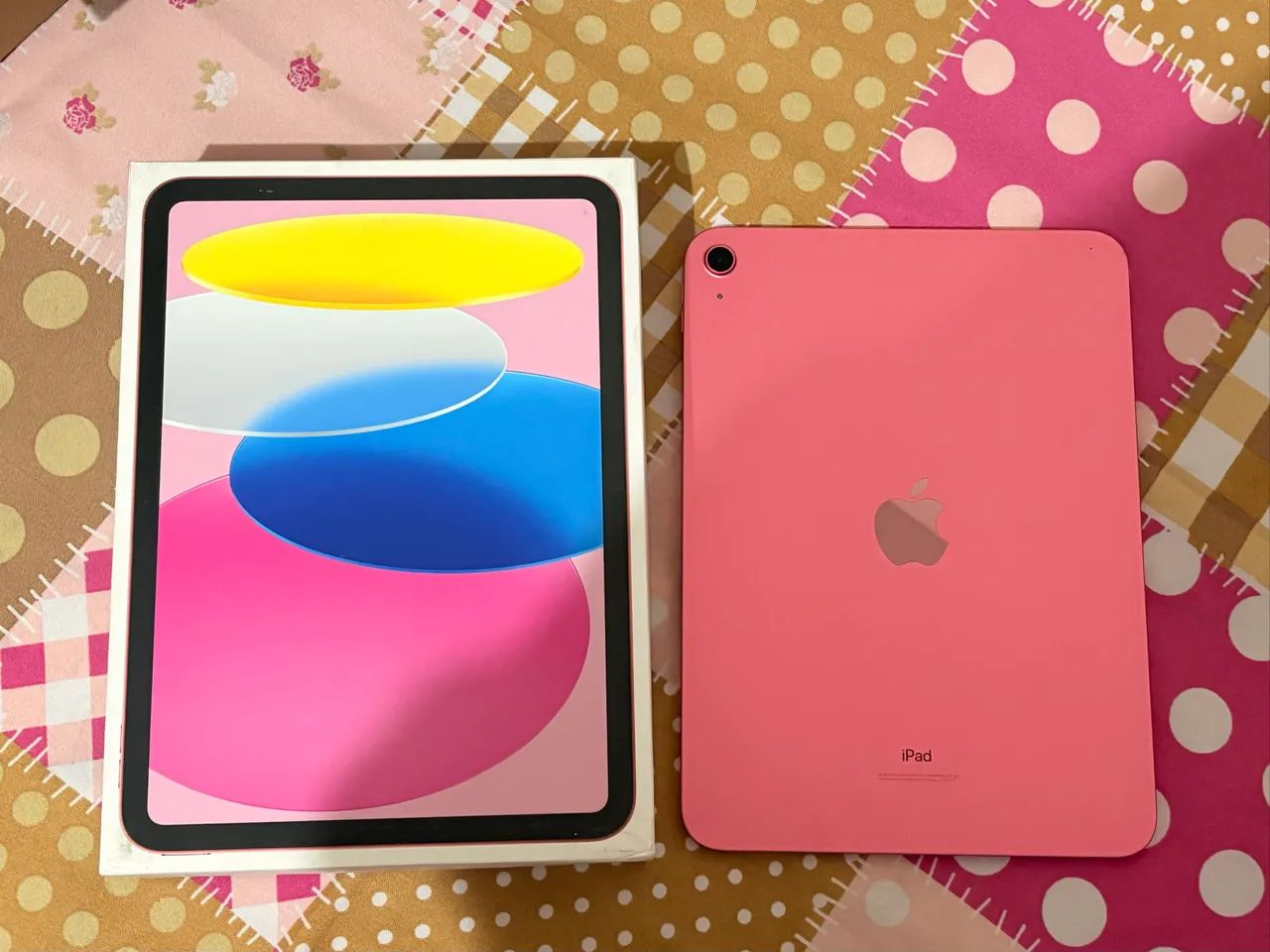 iPad 10° geração, rosa, 64gb - em bom estado 