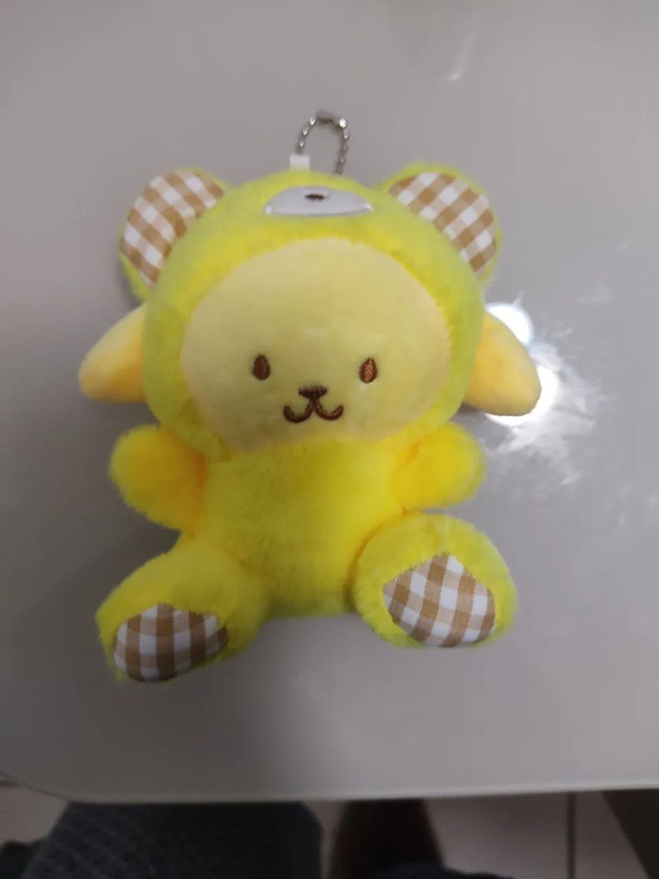 Chaveiro Pompompurin de Pelúcia 12cm 