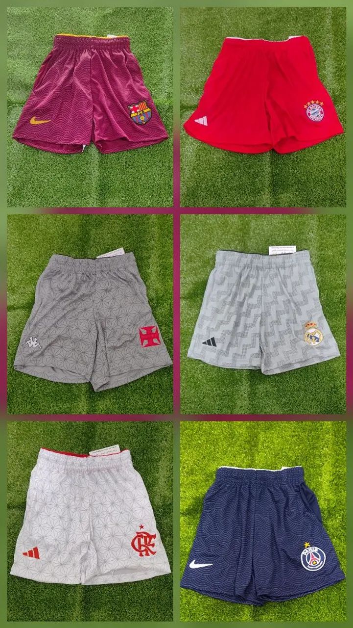 Short futebol Infantil