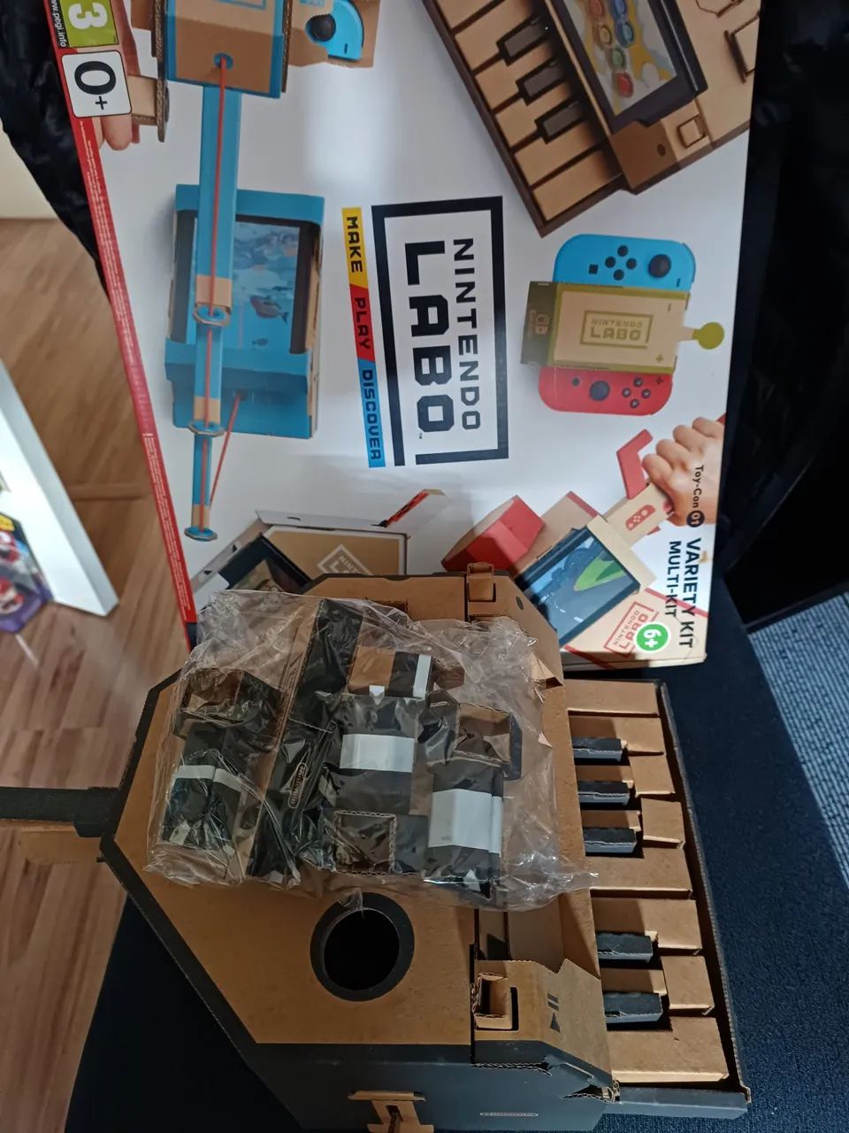 Nintendo Labo c/ todos acessórios e jogo - Foto 2