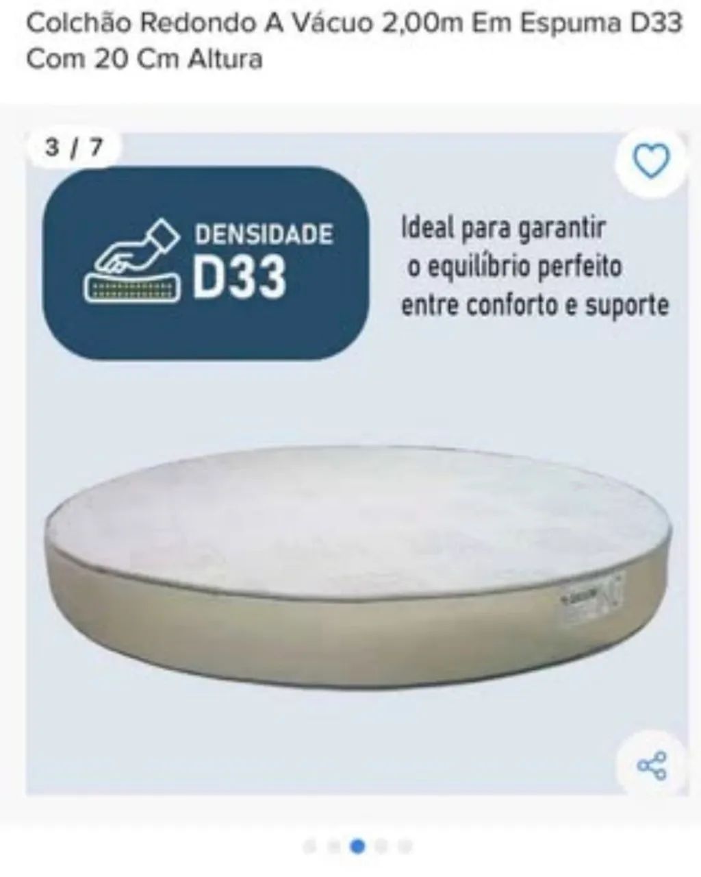 Colchão de casal redondo  - Foto 2