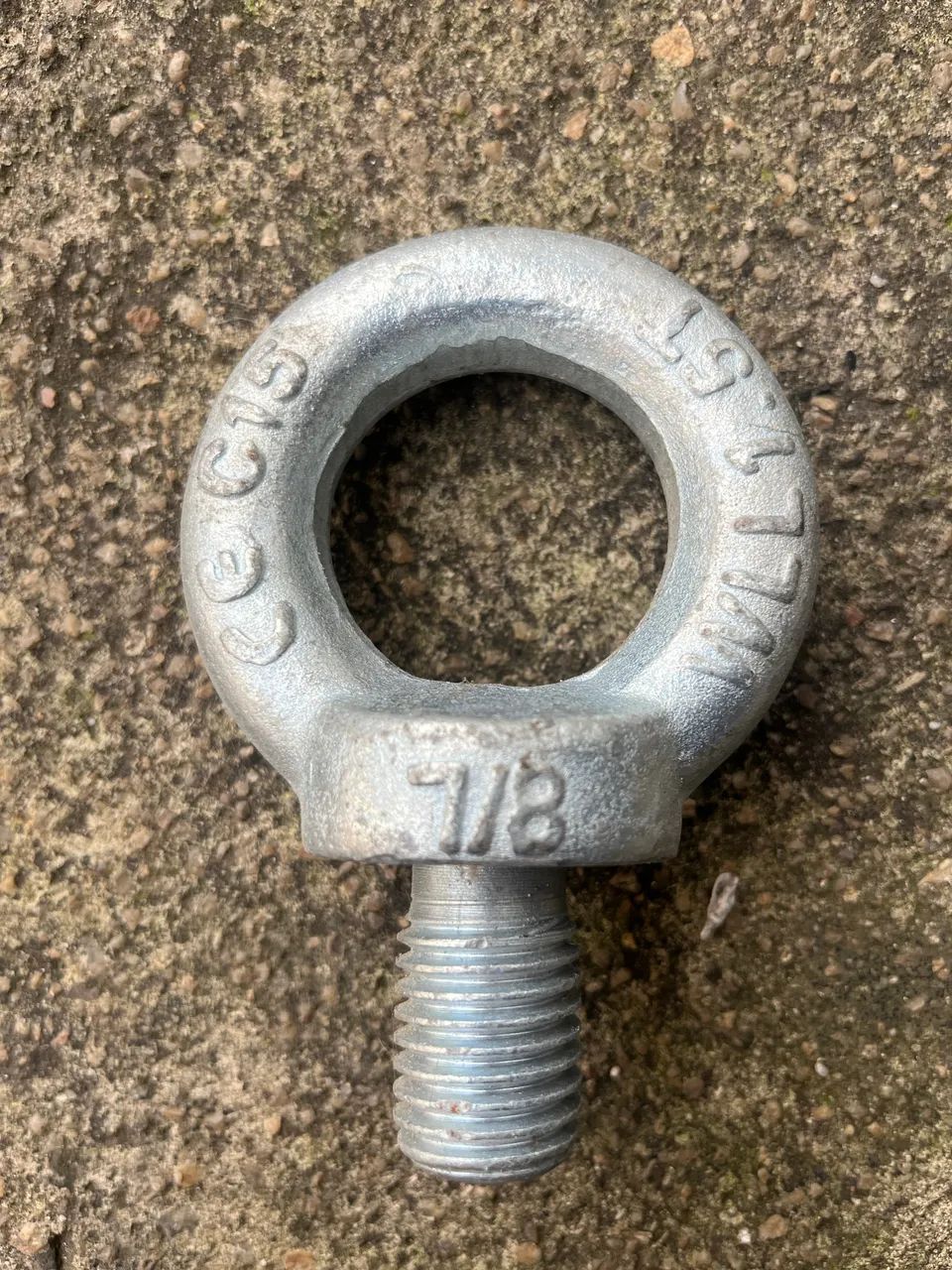 Olhal de Elevação 7/8? - Capacidade 1,5 Ton - NOVO - Foto 2