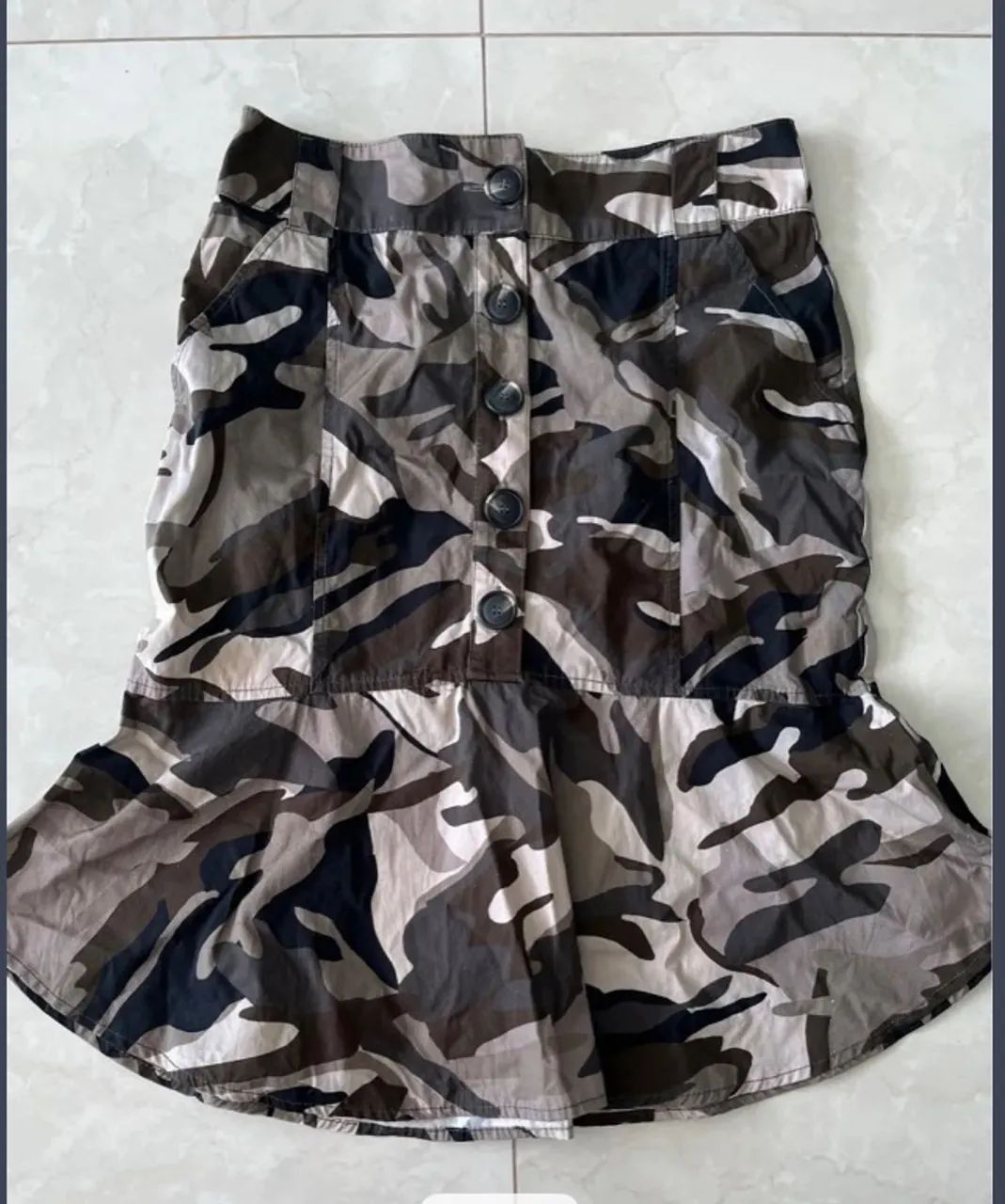 Saia camuflada, da Shoulder, TAM. 40. 