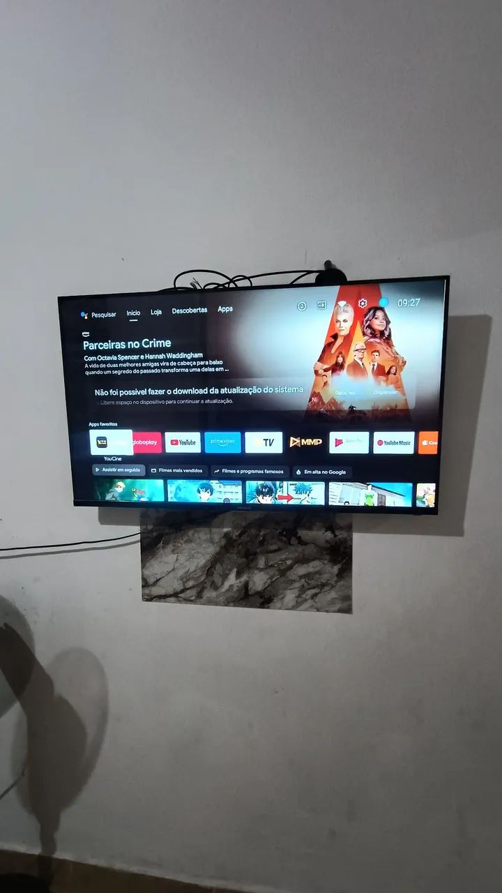 Tv 43 polegadas pouco tempo de uso com nota fiscal  - Foto 2