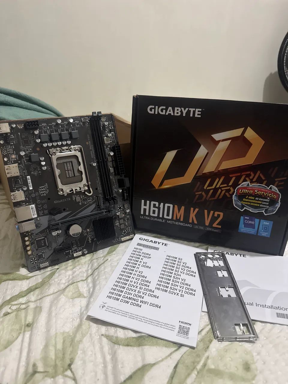 Placa mãe h610m k v2 - Foto 2