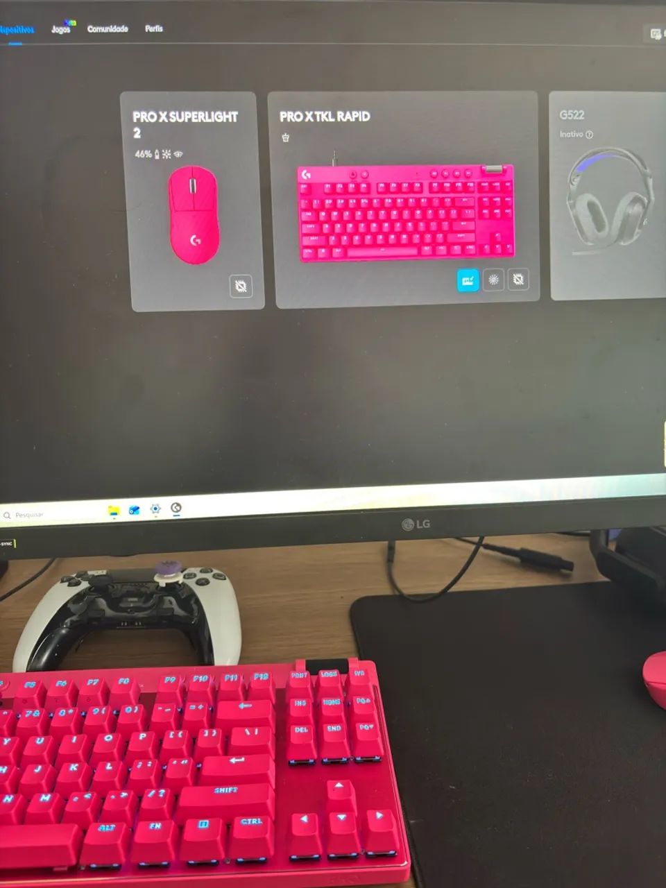 Teclado Logitech PRO X TKL RAPID - Foto 3