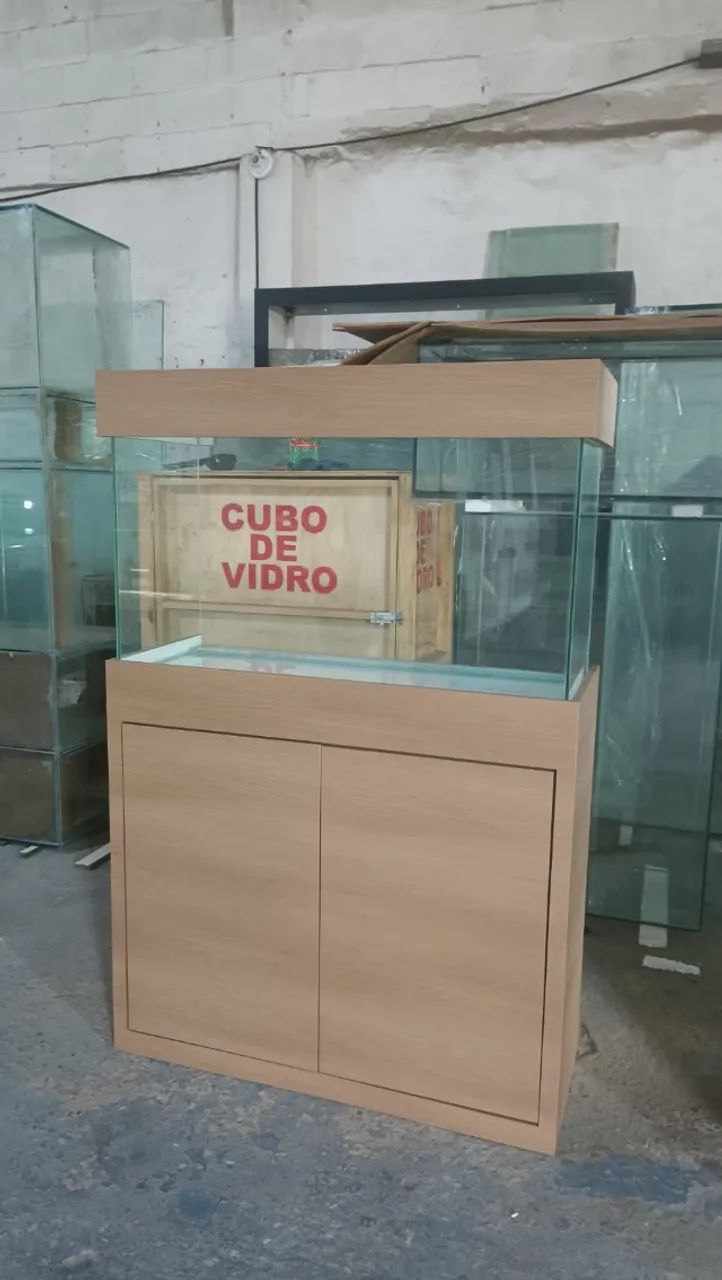 aquário 140x40x45 8mm   - Foto 4