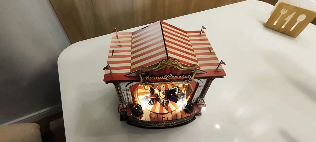 Book Nook Circo, MONTADO, pronto para decorar! - Foto 4