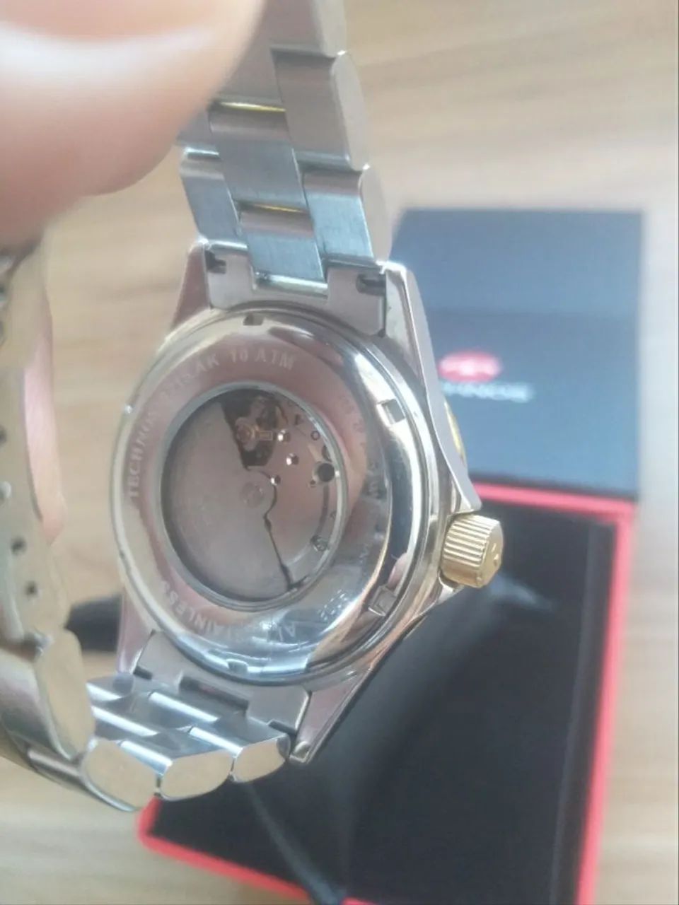 Relógio Technos Skydiver Automático 1995 - Foto 3