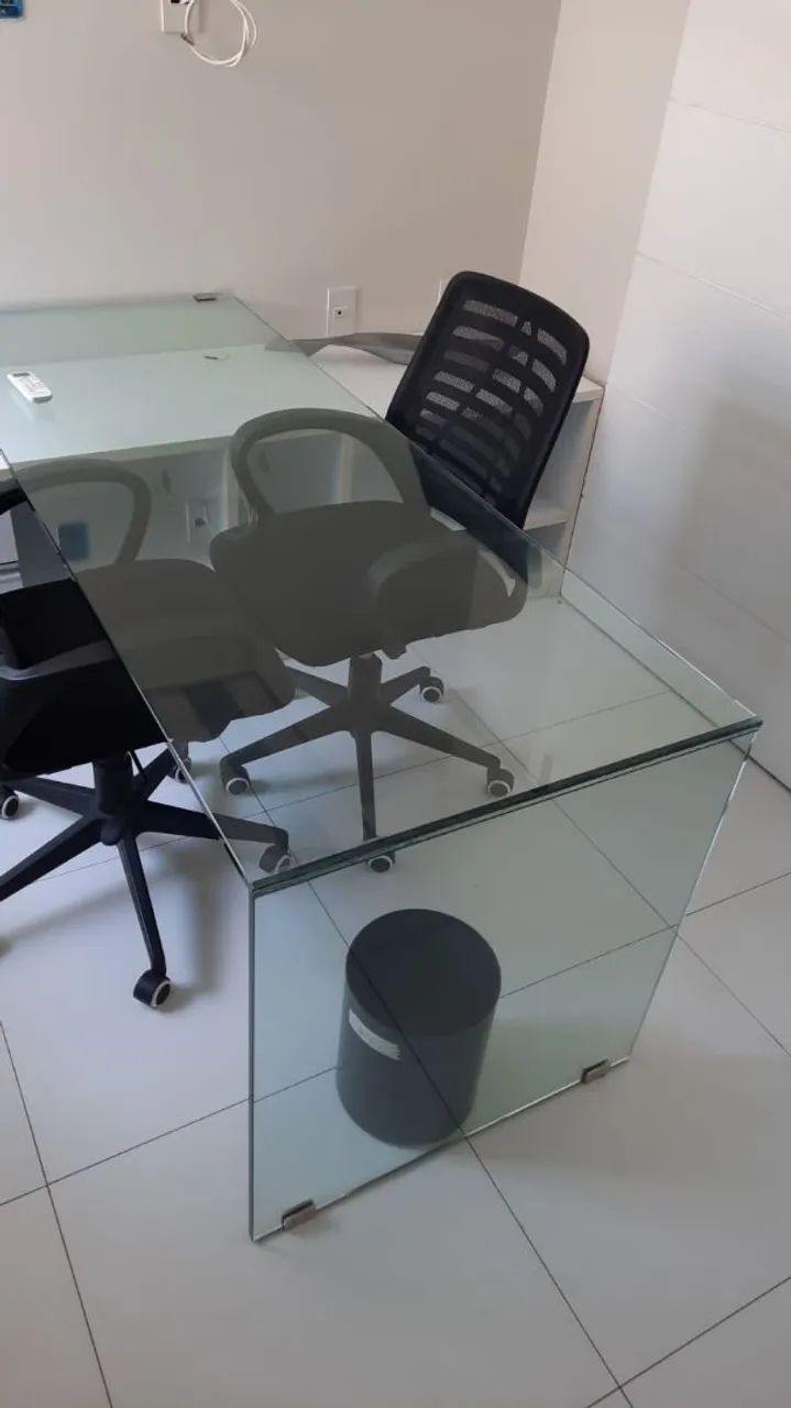 Mesa de vidro 20 milímetros 