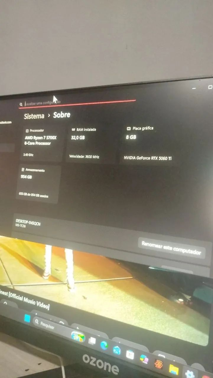 PC GAMER 5060TI RYZEN 7 5700