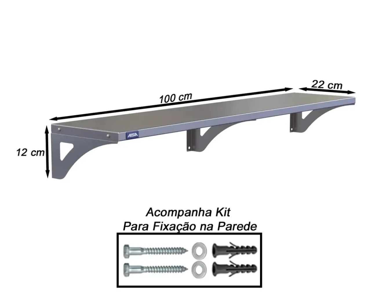 Prateleira aérea 