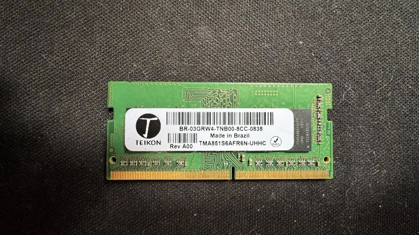 Kit 16GB (2x8GB) DDR4 2666MHz Notebook | Funcionando Perfeitamente