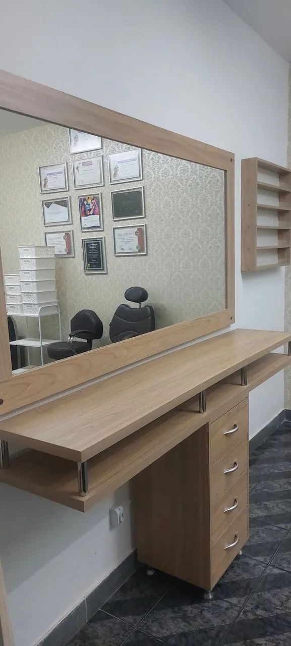 Bancada Profissional c/ Espelho p/ 02 lugares linda! - Foto 4