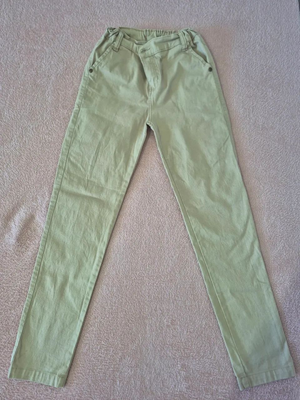 Calça estilosa Skill, verde clara.. - Foto 2