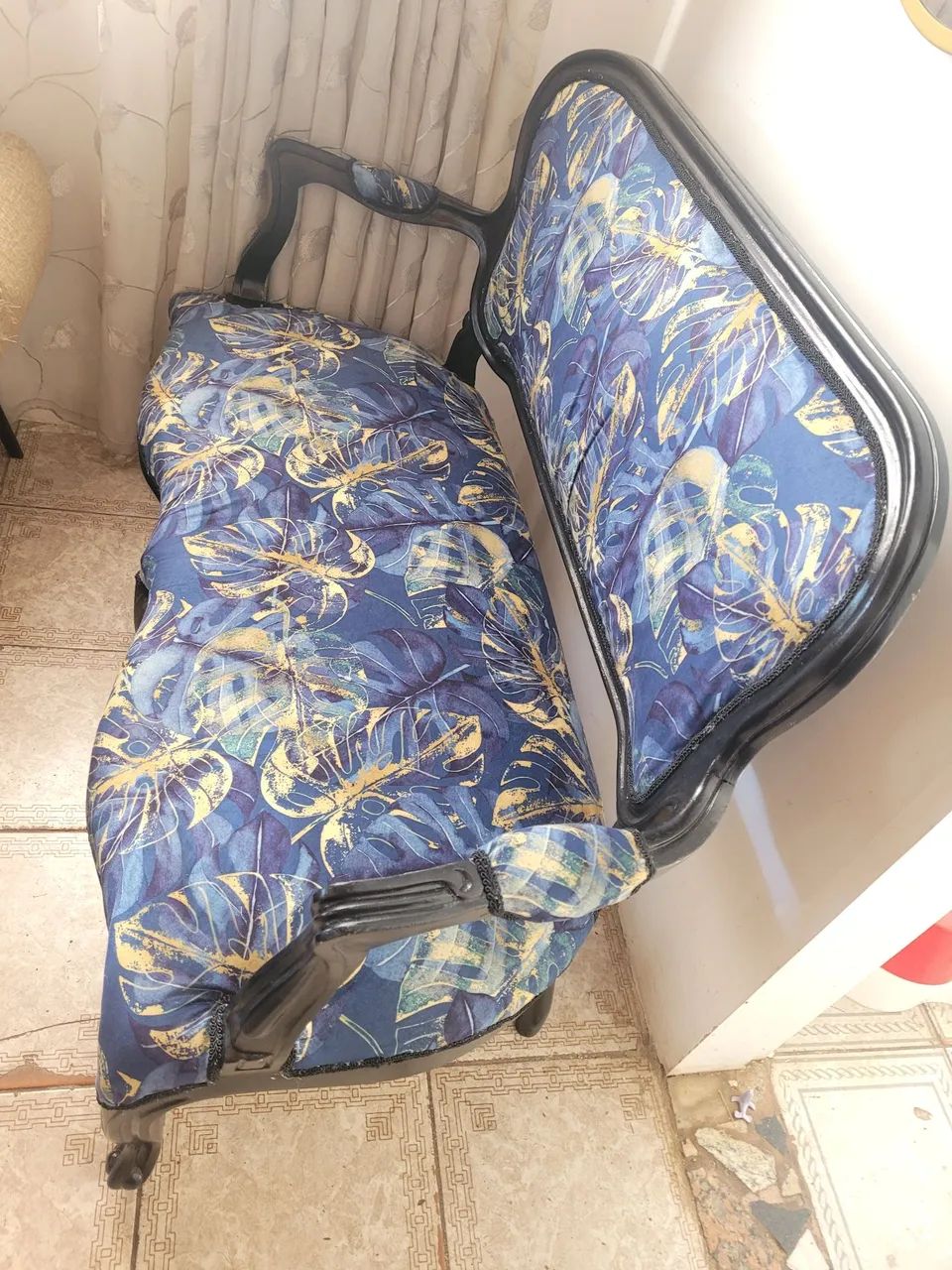 Sofa antigo provençal reformado - Foto 2