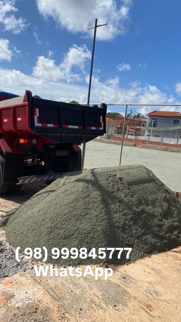 Carrada Pó de brita  6 metros 