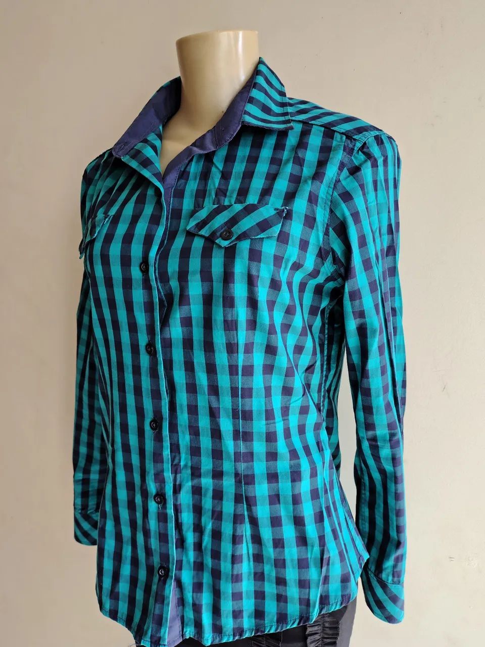 Linda Camisa Xadrez Feminina  - Foto 2