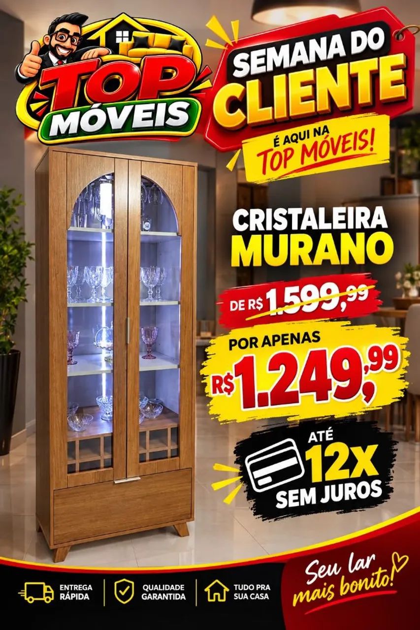 Cristaleira murrano