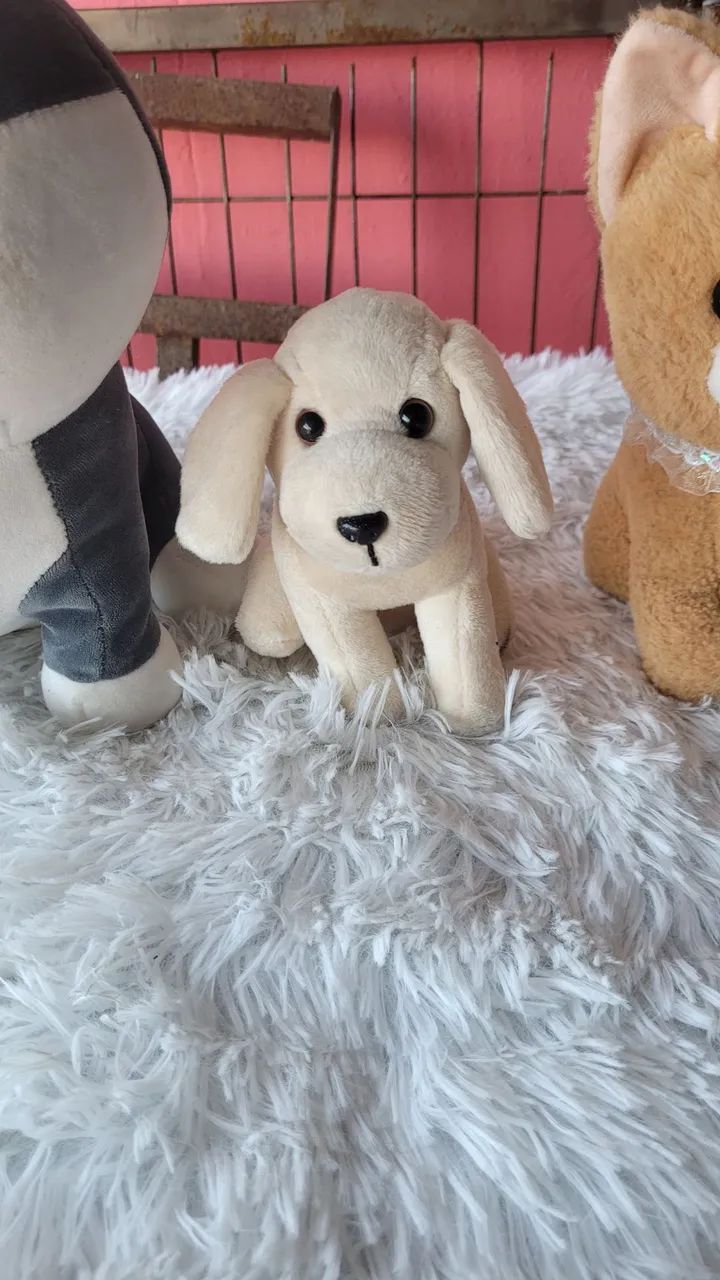 3 cachorrinhos de pelúcia  - Foto 3