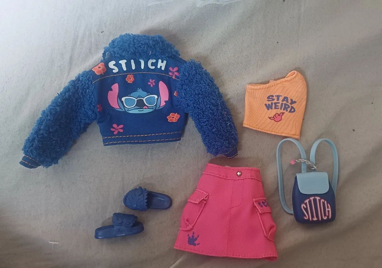 Roupa Boneca Ily Stitch
