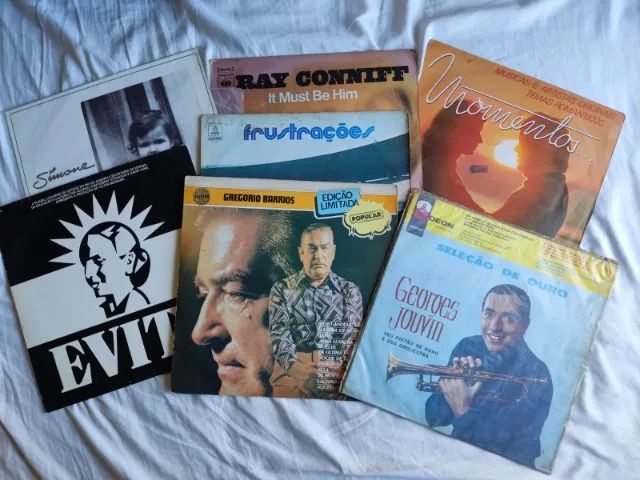 34 discos de Vinil Nacional - Diversos
