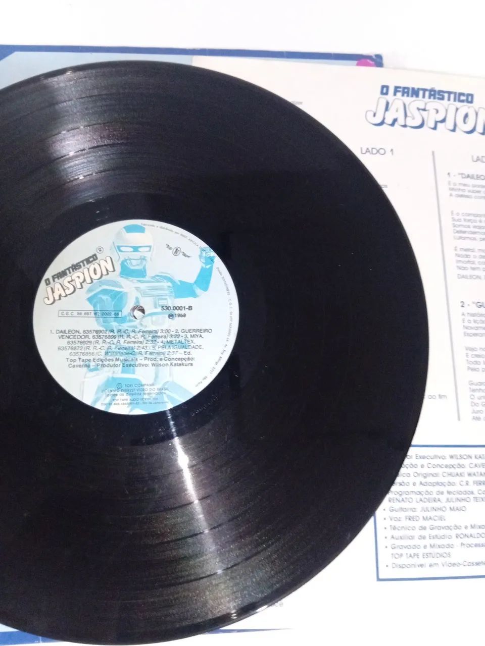 Lp jaspion e Changeman os dois em muito bom estado - Foto 3