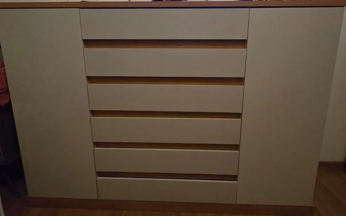 Guarda-roupa modulado com cômoda  - Foto 5