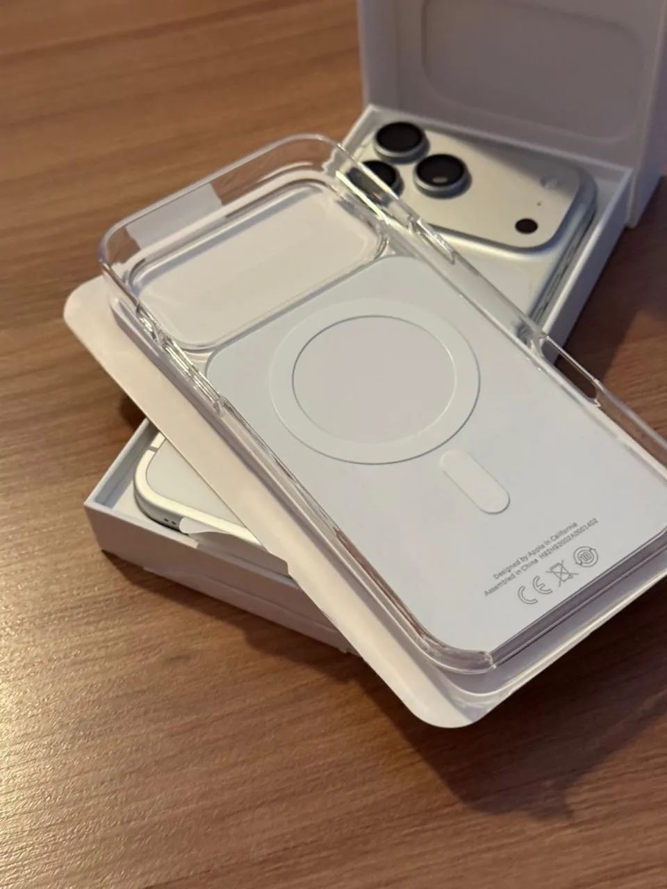 IPHONE 17 PRO MAX 512GB SILVER ATIVADO 21/04/2027 - Celulares e