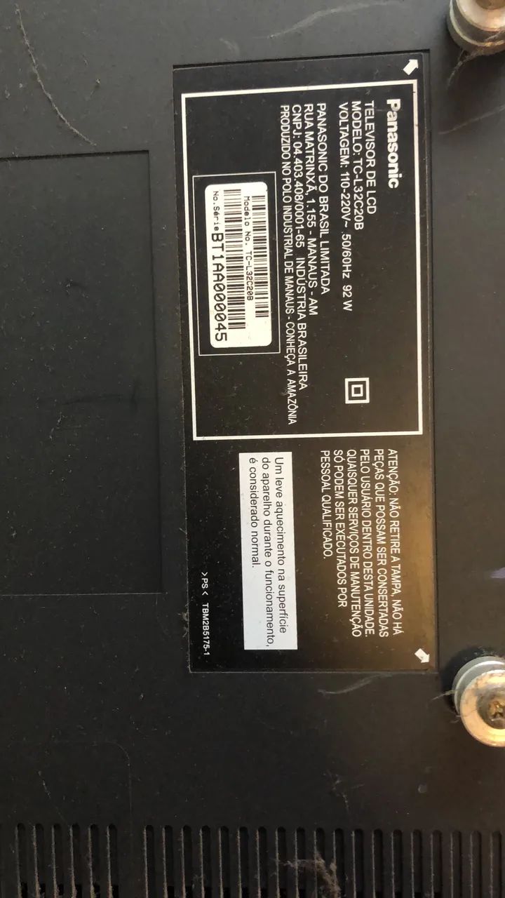 televisão panasonic TC-L32C20B - Foto 2