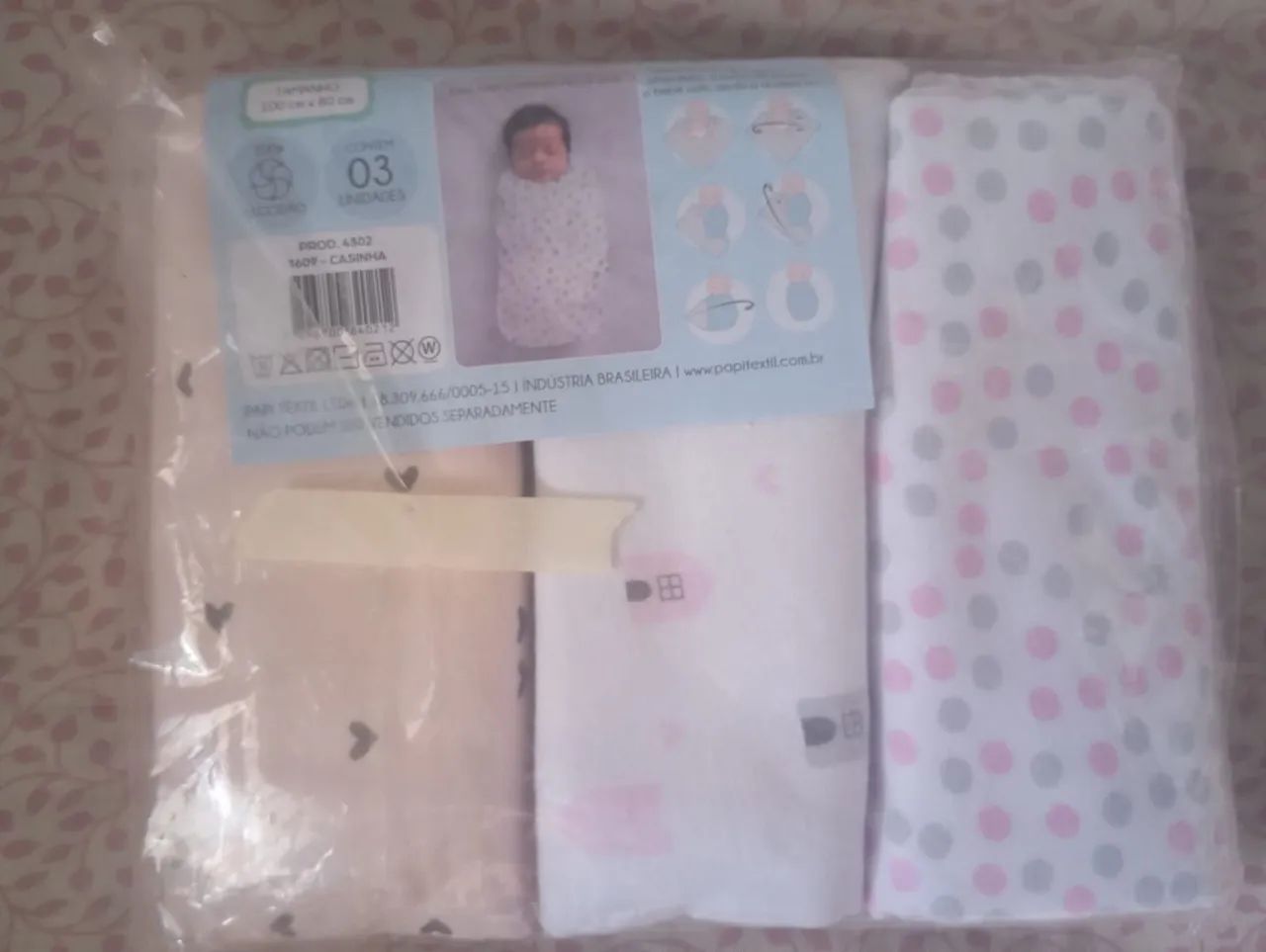 Cueiro estampado 