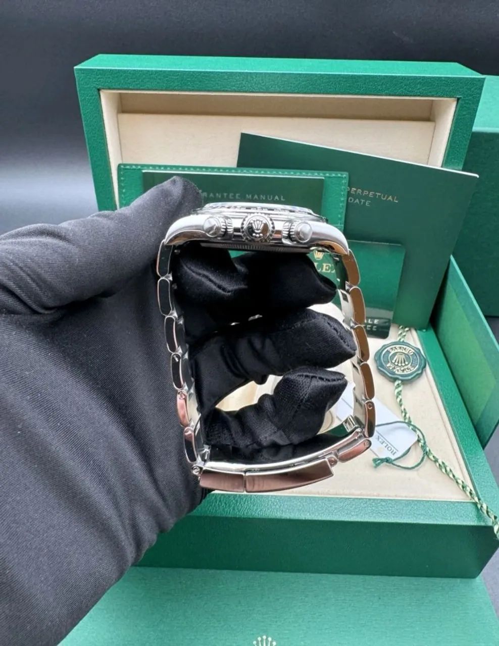 Relógio Rolex Daytona 126500LN Panda Original 2025 Completo