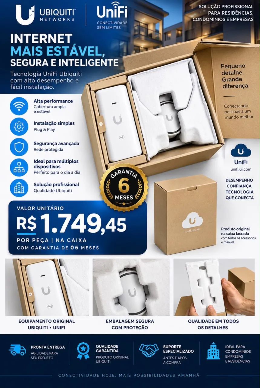 Access Point Ubiquiti Unifi Uap-flexhd Branco - Foto 2