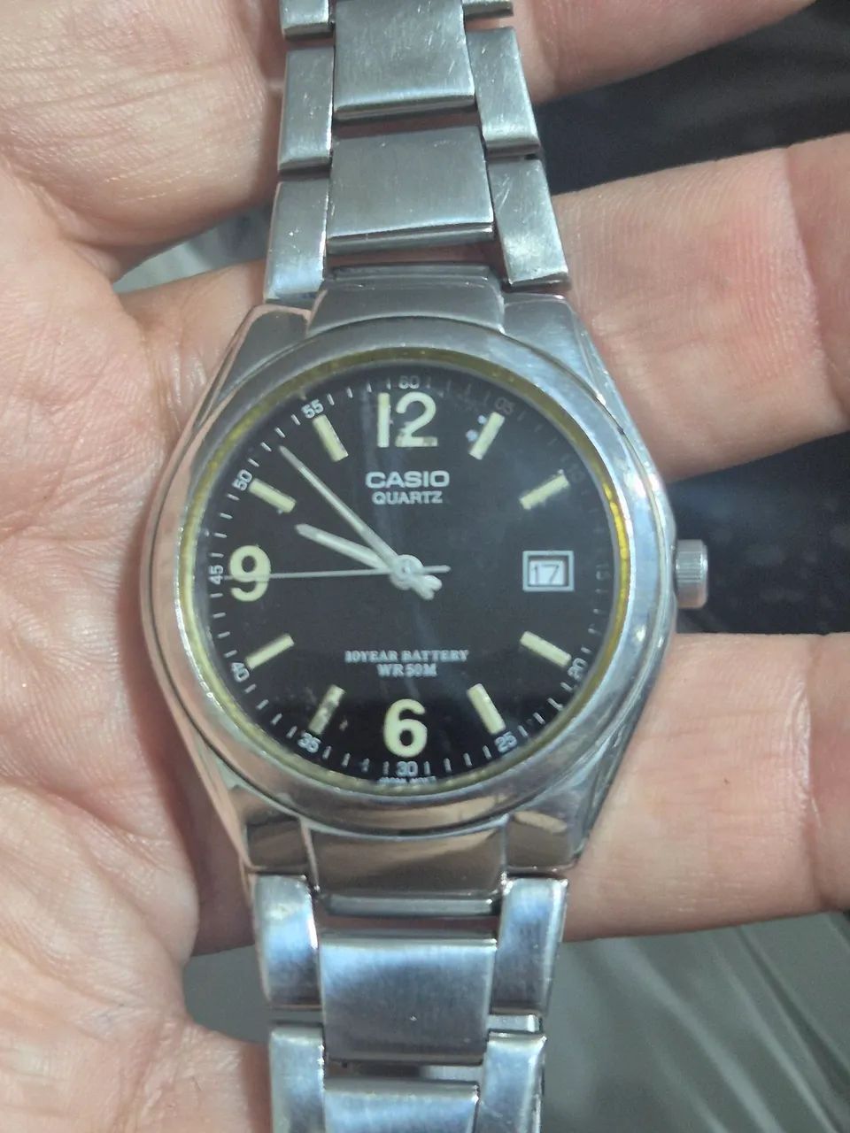 Relógio CASIO MTP-1265D  À QUARTZ  10 ANOS    -   ÓTIMO ESTADO - Foto 3