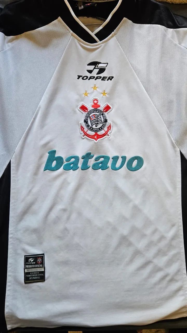 Camisa Corinthians Mundial 2000 Tam G - Foto 3