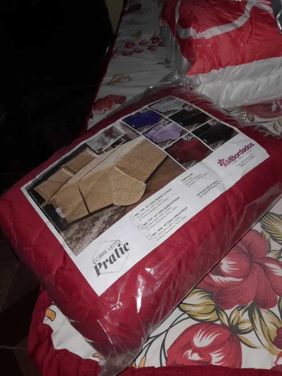 LENÇÓIS DE CASAL KIT 8 PEÇAS  - Foto 2
