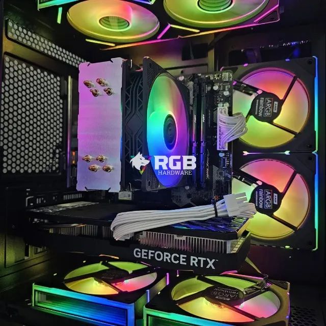 PC Gamer - Ryzen 7 7700 + RTX4060 8GB + DDR5 16GB + M.2 NVMe 512GB