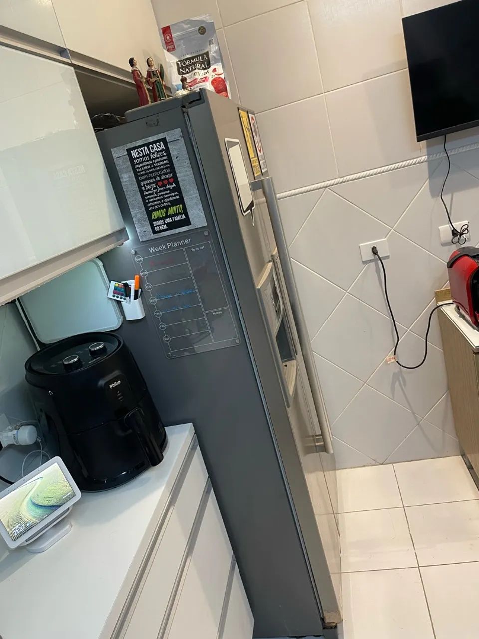 Geladeira Side by Side BOSCH 541L DEFEITO - Foto 4