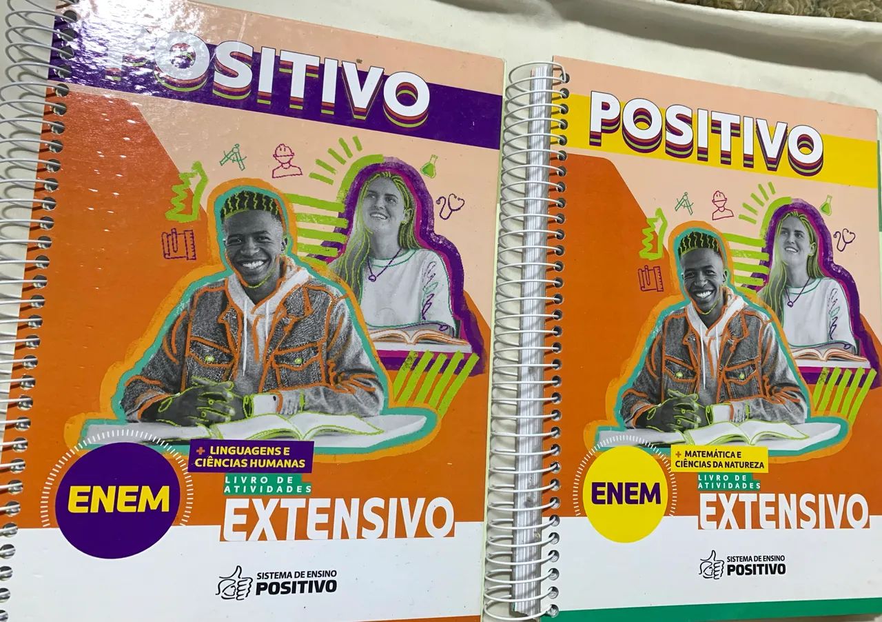 2 Apostilas Positivo | Questões ENEM Em Branco
