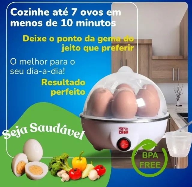 Cozedor de ovos elétrico  - Foto 2