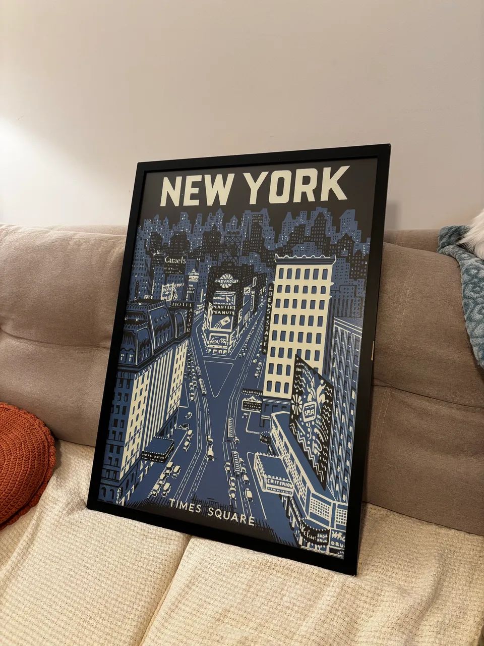 Doação Quadro times square