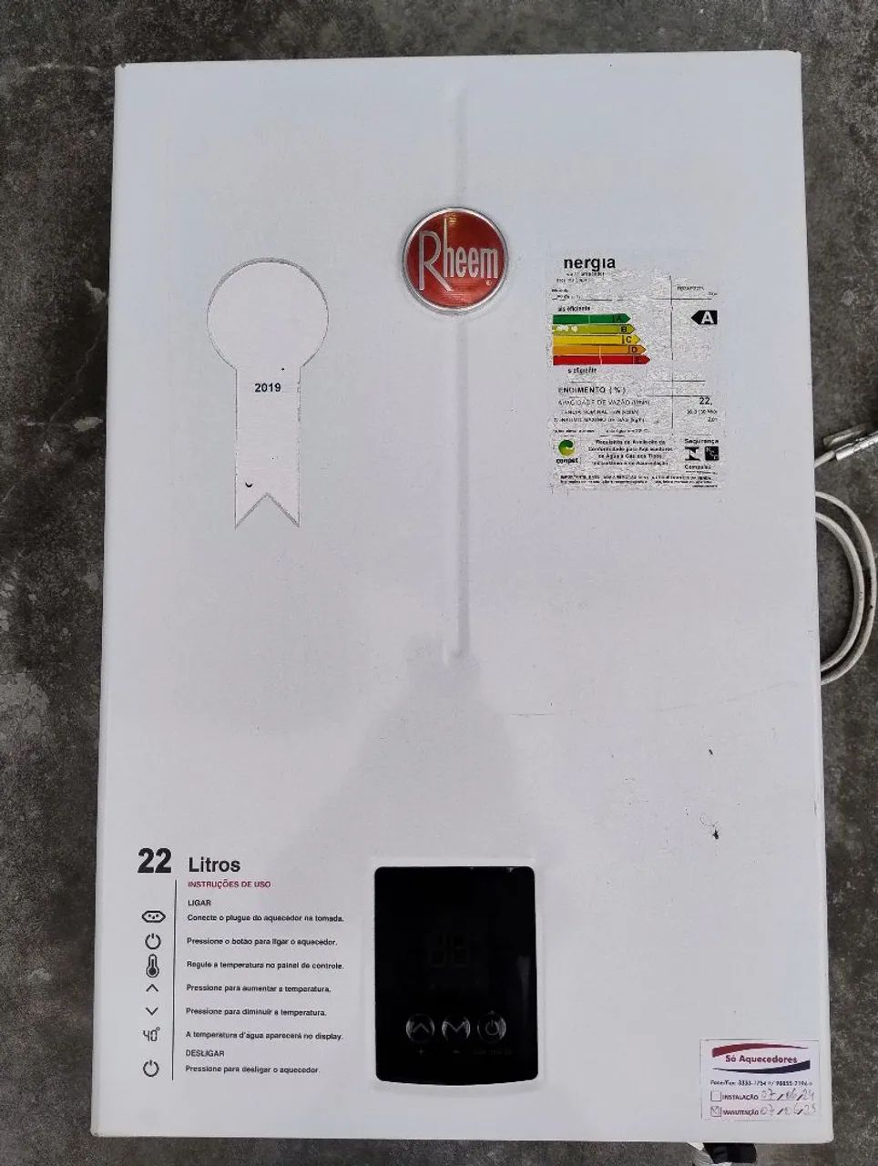 Vendo Aquecedor de água a gás 