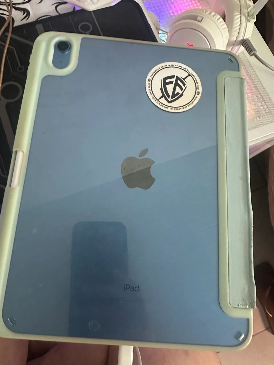 iPad 10ª geração 64gb azul impecável!  - Foto 3