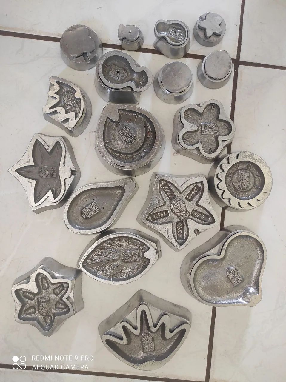 Lote com 28 Frisadores Fundifor, de Metal para EVA.  - Foto 5