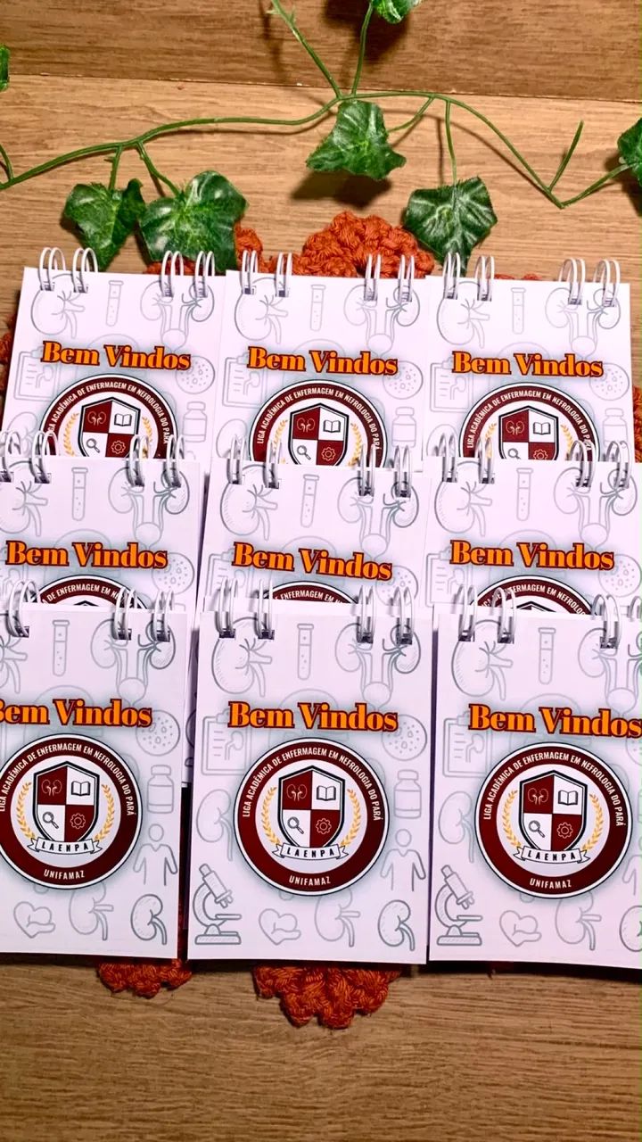 Caderno capa mole A7 personalizado brinde 
