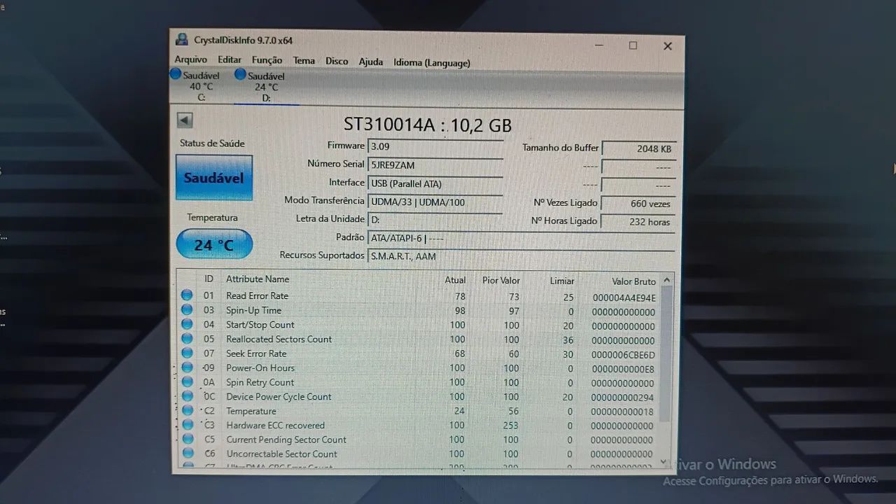 HD IDE 10GB SEAGATE - Foto 4
